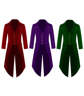 Steampunk Tailcoat Multi Color Victorian Jacket 